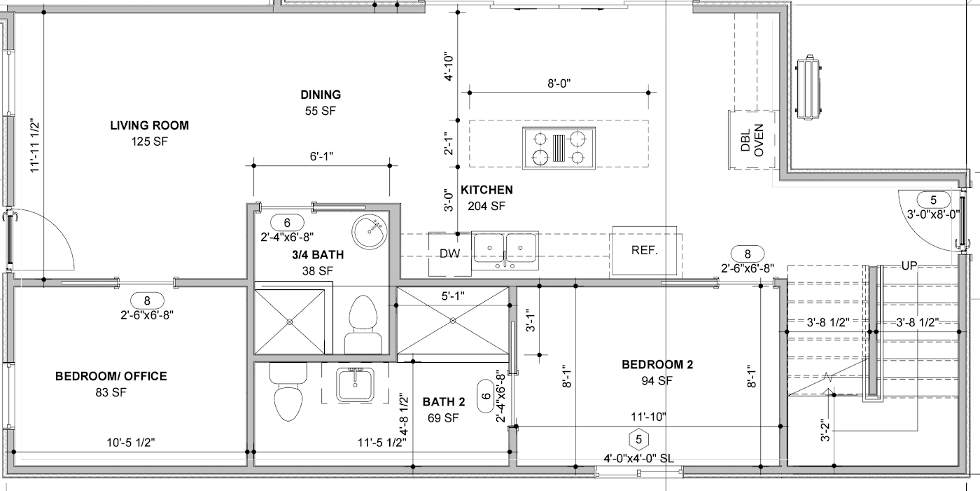The Loft — plan drawing